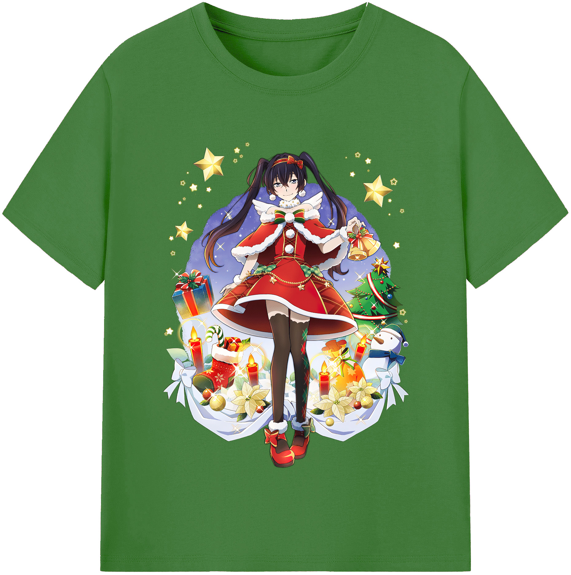 （画像用） 文豪ストレイドッグス Bungo Stray Dogs レディースカジュアルプリントTシャツ（綿100％）